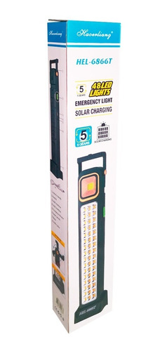 Lámpara Solar Luz Led 2w. Hel-6855t Y Hel-6866t