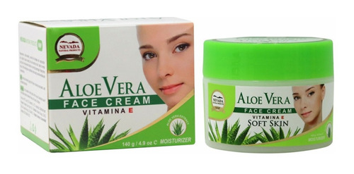 Crema Facial Hidratante De Aloe Vera Y V - g a $185