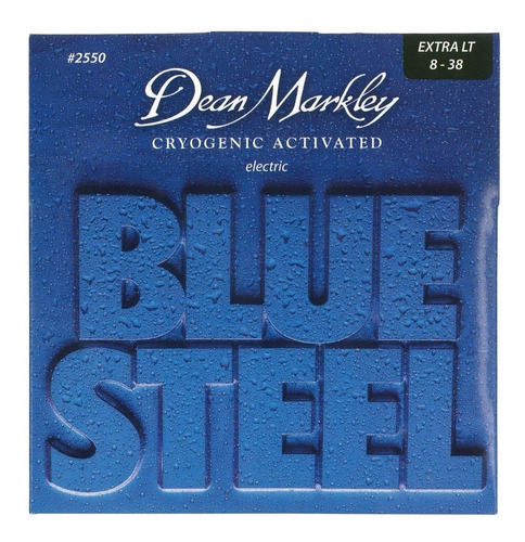 Encordoamento Guitarra Dean Markley 2550 Blue Steel 08-38