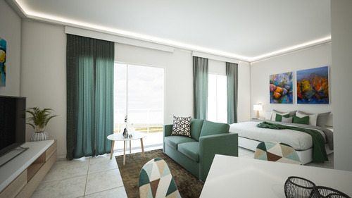 Apartamentos Estudios Junior Suites Y De 1 Habitación En Sosúa Puerto Plata (jpa-242c)
