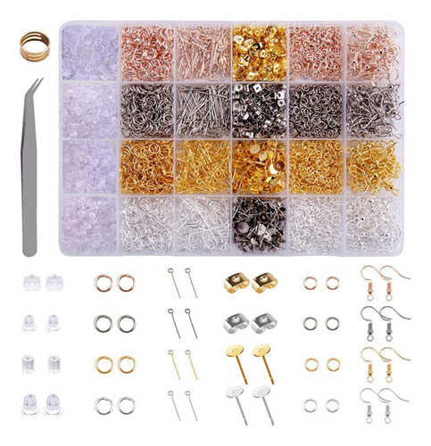 3600x Earring Making Kit Diy Handmade Silicone Earrings