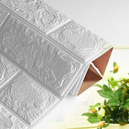 Papel Placa Revestimiento Pared Autoadhesivo 70x70 10 Placas