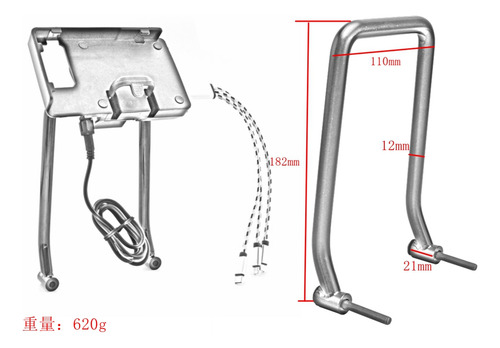 Soporte De Teléfono Gps Para Bmw S1000xr 09-20