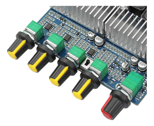 Amplificador De Áudio Mini 5.0 Tpa3116d2 50wx2+100w De 2.1 C