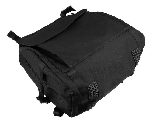 W Bolsa De Armazenamento De Acordeão De Tecido Oxford Preta