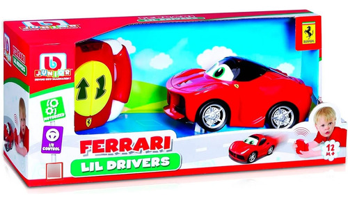 Auto A Control Remoto Burago Junior Ferrari Lil Drivers +12