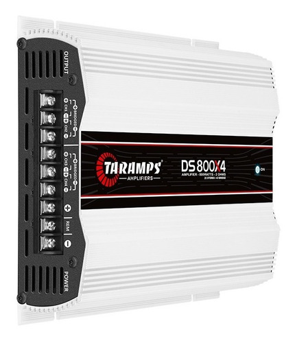 Imagem 2 de 3 de Amplificador Taramps Ds 800x4 800w Rms 4 Canais 2 Ohm