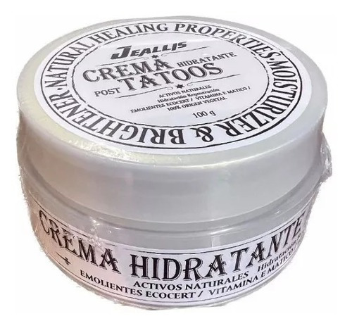 Crema Hidratante Post Tatoos 100g Jeallis