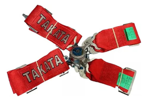 Cinturon De Seguridad Takata 5 Puntas Competencia Homologado