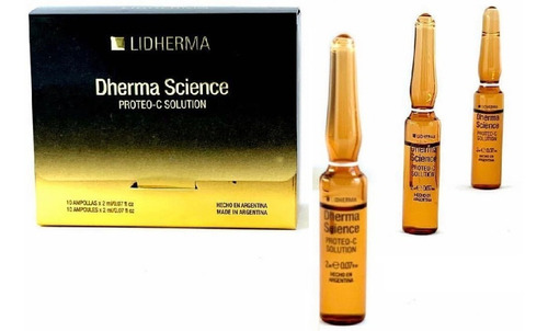 Dherma Science Proteo-c Solution Flaccidez Antiage Lidherma