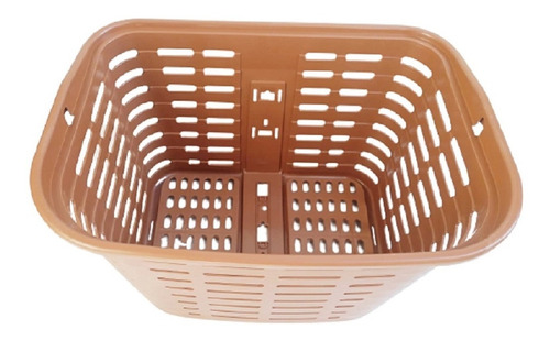 Imagem 5 de 9 de Cesta Cestinha Para Bicicleta Plastica Retro Grande