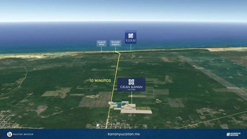 Imagen 10 de 15 de En Venta Terreno Urbanizado Makkan Gran Kanan, Telchac