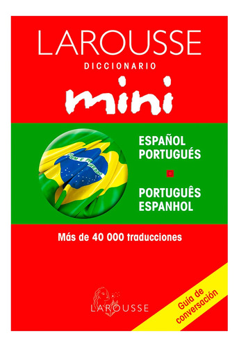 Diccionario Mini Español Portugués Larousse/ Original/ Nuevo