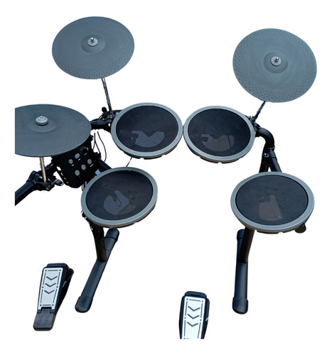 Bateria Eletronica 7 Pads Com Pedais Igreja Banda Estudo