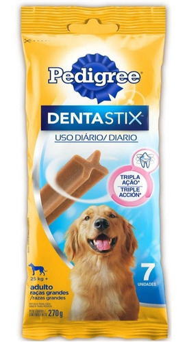 Snack Dentastix Perro Adulto Raza Grande 7 Unid 270grx6pack
