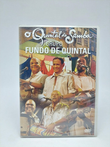 Dvd Fundo De Quintal, O Quintal Do Samba - Original Lacrado