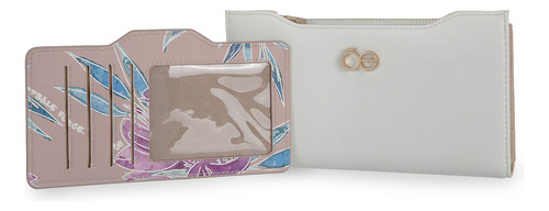 Cartera Híbrida Cloe Fistali Grande Color Beige