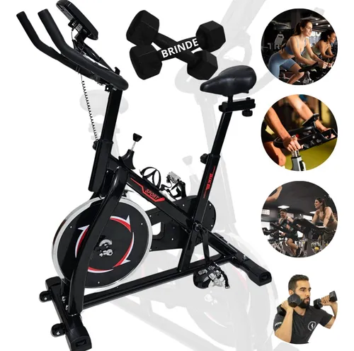 comprar Bicicletas Ergometrica Spinning Alta Performance Com  Brinde