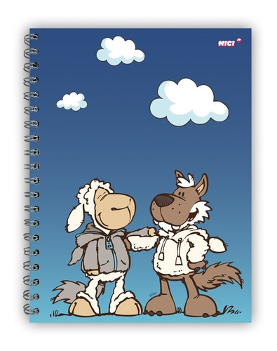 Nici Cuaderno Jolly Logan & Wolf Cuadro Grande