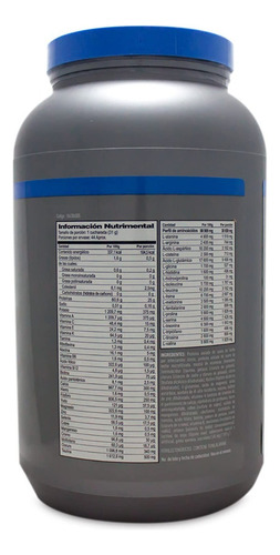 Suplemento En Polvo Isopure Zero Carb Proteína Isolate Sabor Creamy Vanilla En Bote De 1.36kg 44 Serv Creamy Vanilla
