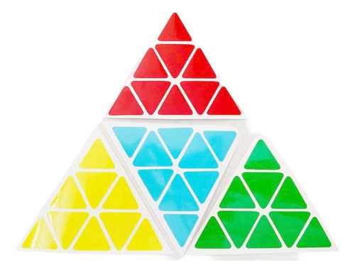 Cubo Rubik Pyraminx Stickers Moyu
