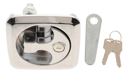 Flush Pull Latch Lift Locking For Remolque Puerta W Llaves