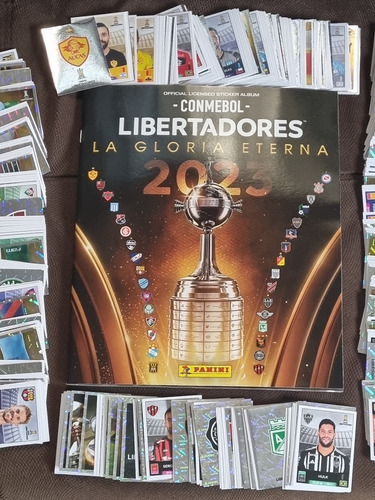 Álbum Libertadores 2023 Con 100 Figuritas Distintas.
