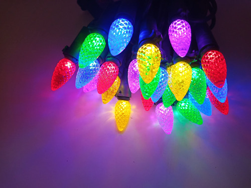 Fy Ltd Guirnalda Luz Led Navidad 18 Pie 50 Color Decoracion