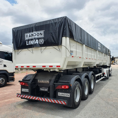 Imagem 3 de 15 de Carreta Caçamba Basculante 45m³ Randon Cavalo 4 Eixo 2022