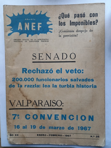 Revista Anef Enero -febrero 1967 