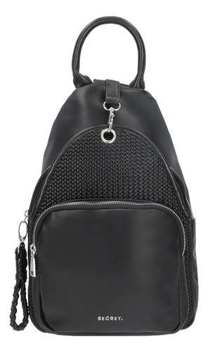 Mochila Secret Verona Fw24 Negro M