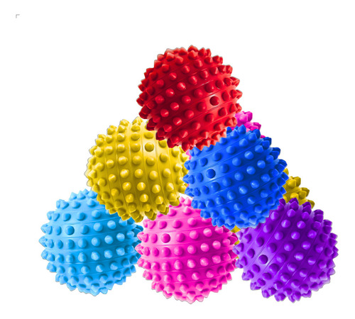 24 Bolinhas Bola Cravo Para Pet E Fisioterapia - Cor Sortida