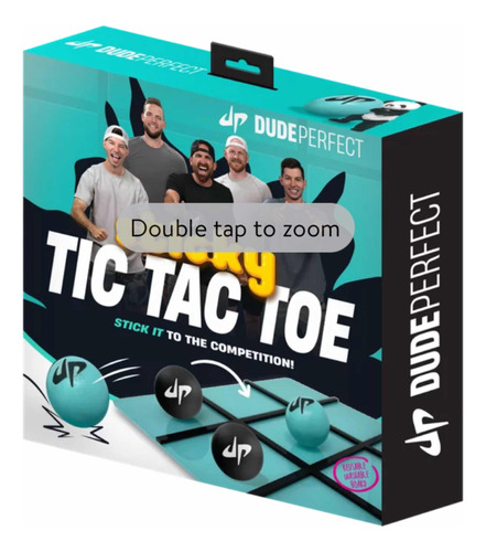 Juego De Mesa Tic Tac Toe Con Pelotas Dude Perfect Sticky