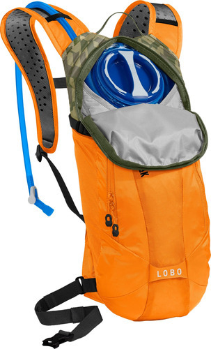 Mochila de hidratación Camelbak Lobo Camo de 3 litros naranja