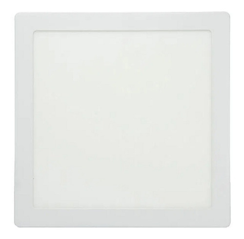 Plafón Led Sica Panel Cuadrado - 24w - Luz Día Color Blanco