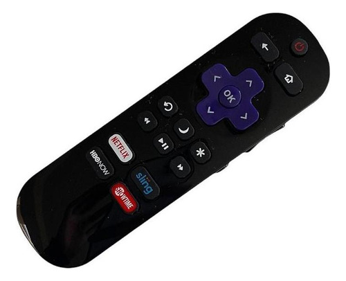 Control Remoto Compatible Con Pantallas Hitachi Roku Tv