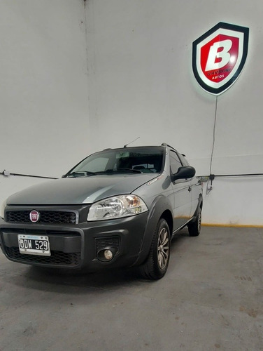 Imagen 5 de 15 de Fiat Strada 2014 1.4 Working Cd C/aa + Pack Seg