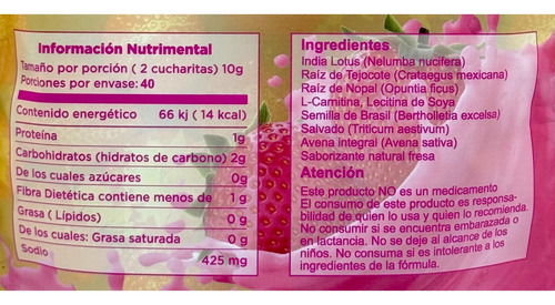 Bypass Malteada Sabor Fresa 400 G Bpri.