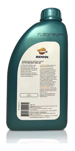 5w30 Neo Full Sintético Repsol Para Motores A Gasolina