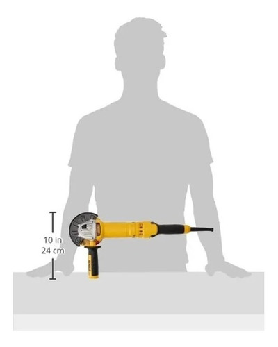 Esmeriladora Amoladora Angular 4½ Quickchange Dewalt Dwe4315