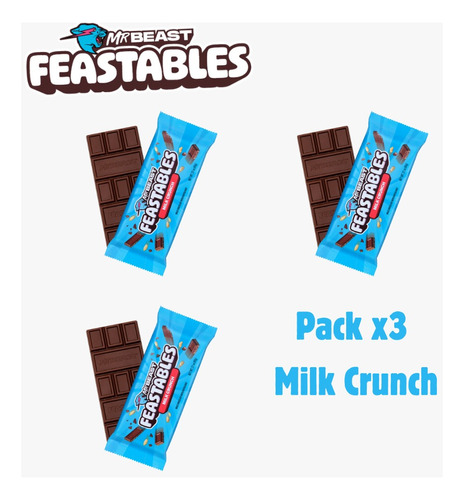 Feastables Mrbeast X3 60gr Big - Kg a $32967