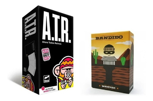 Combo Juego De Cartas Bandido + Atr Bureau M4e