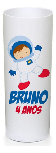 Copo Long Drink Personalizado Astronauta