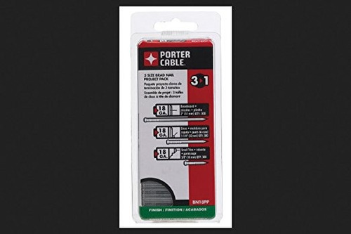 Porter-cable Bn18pp Calibre 18 Brad Uñas Paquete De Proyecto