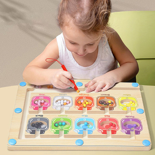 Juego De Conteo , Laberinto De Colores Y Números,
