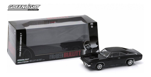 1968 Dodge Charger R/t Steve Mcqueen Bullitt 1/43 Greenlight