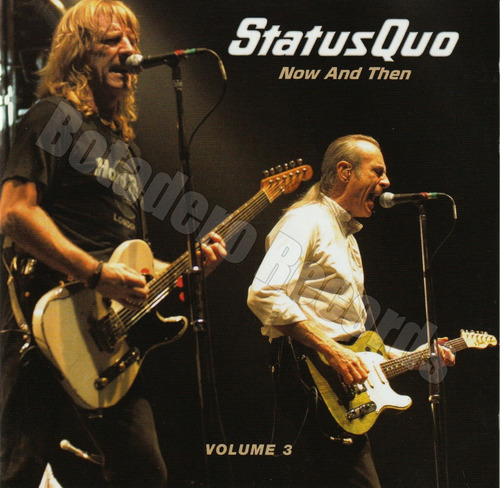Status Quo Now And Then 3 Cd's 2005 Europe Estándar (Usado)