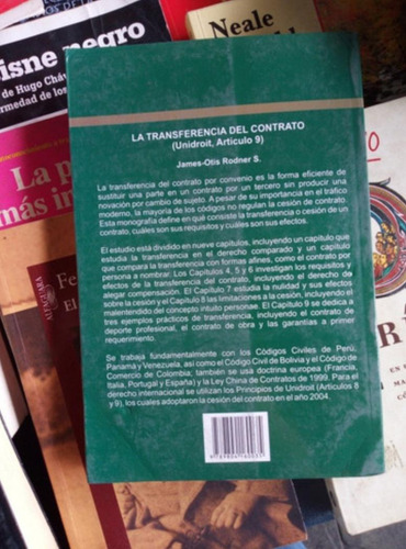 La Transferencia Del Contrato, James Otis (Usado)