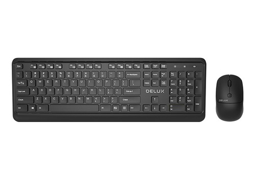 Combo Delux Teclado Y Mouse Inalámbrico Ka190+m320gx