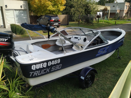 Lancha Tracker Open 530 Con Mercury 40 Hp 2016 Con Trailer!